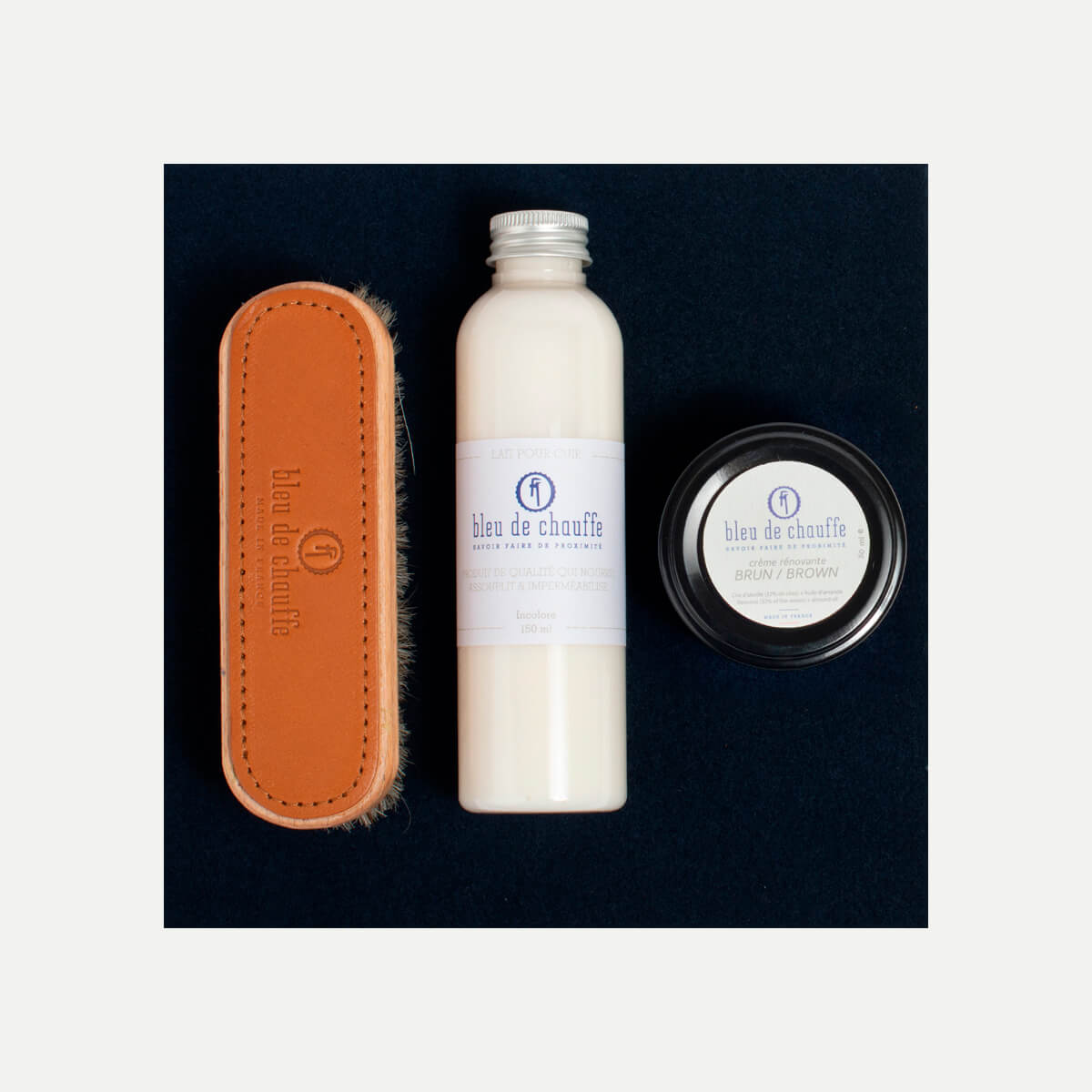 Komplettset für die Taschenpflege