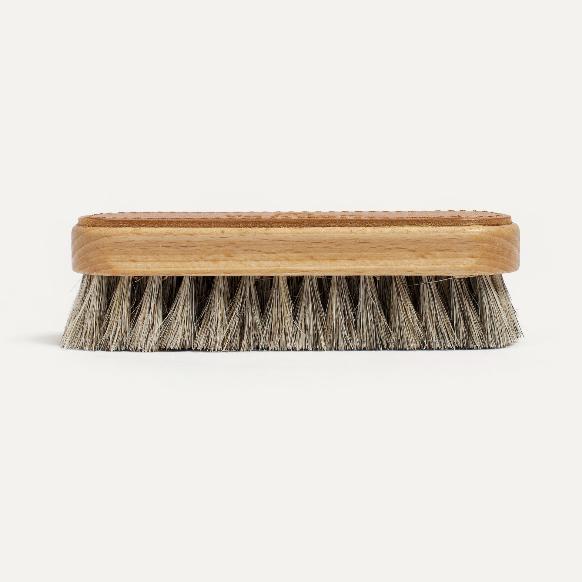 Pflegebürste für Ledertaschen