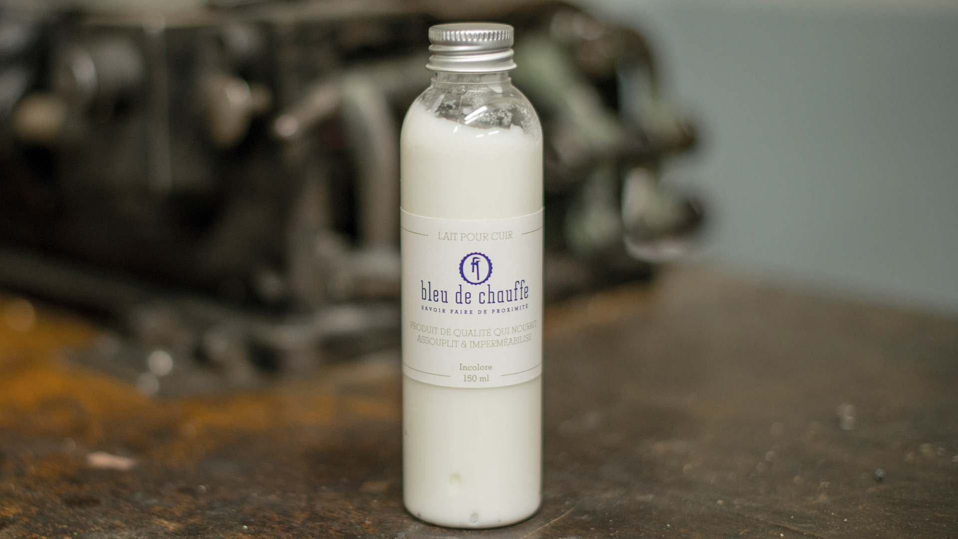 Natural leather milk