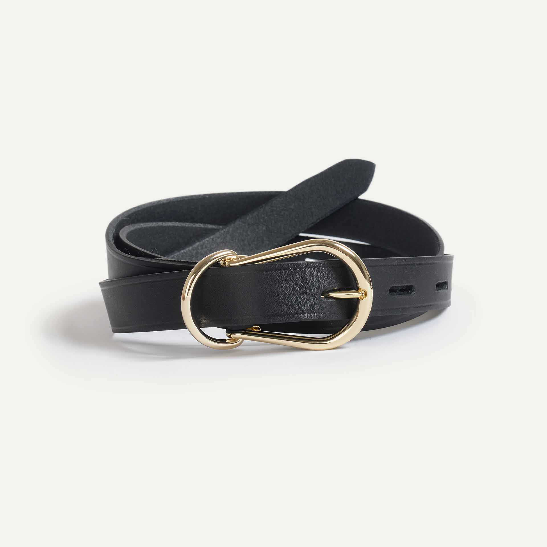 Cléo leather belt for women