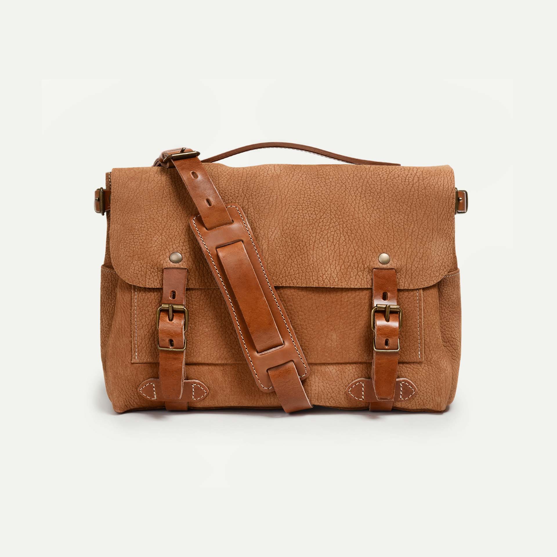 Eclair leather satchel bag