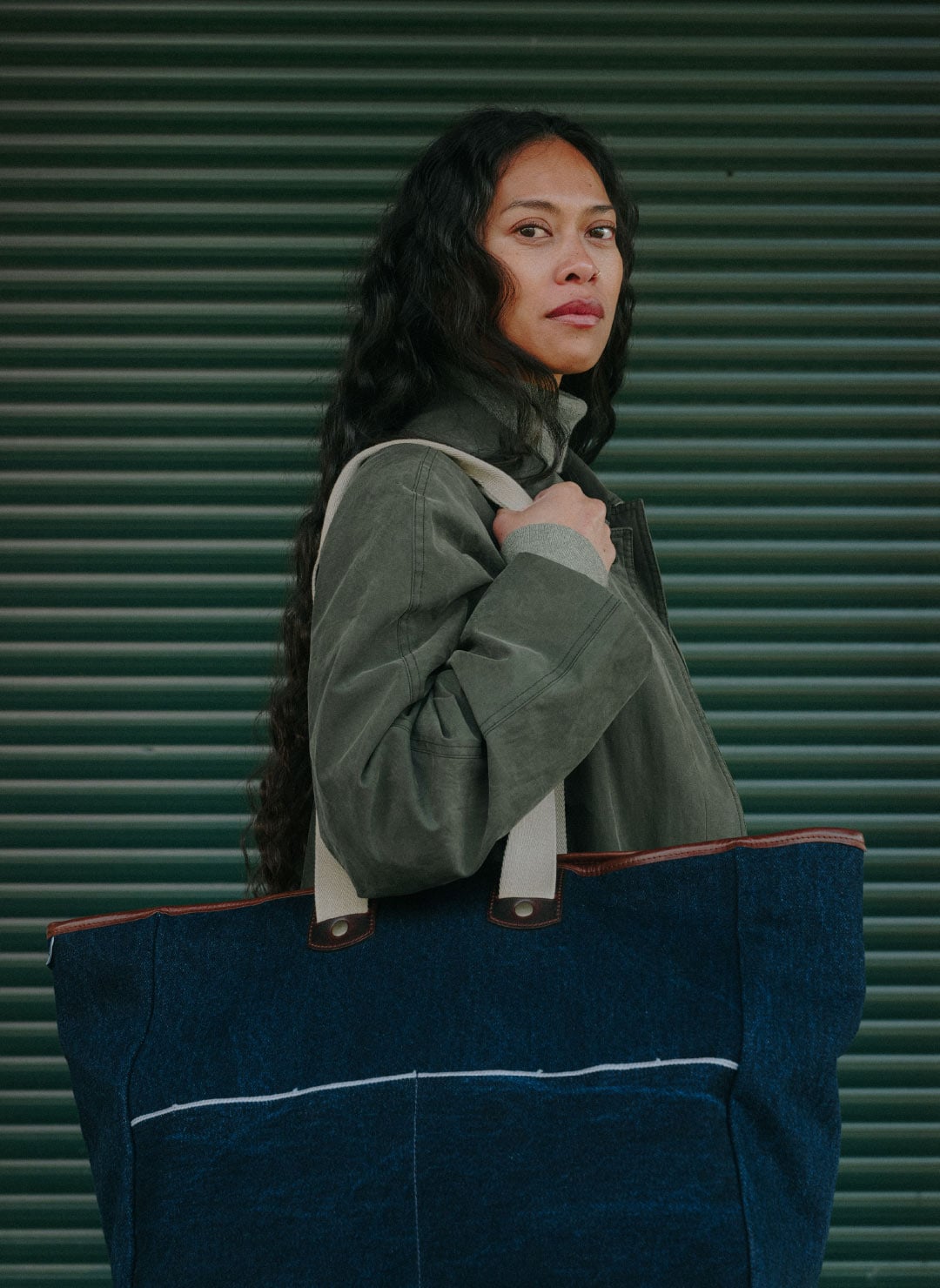 Cabas 48h - Denim japonais