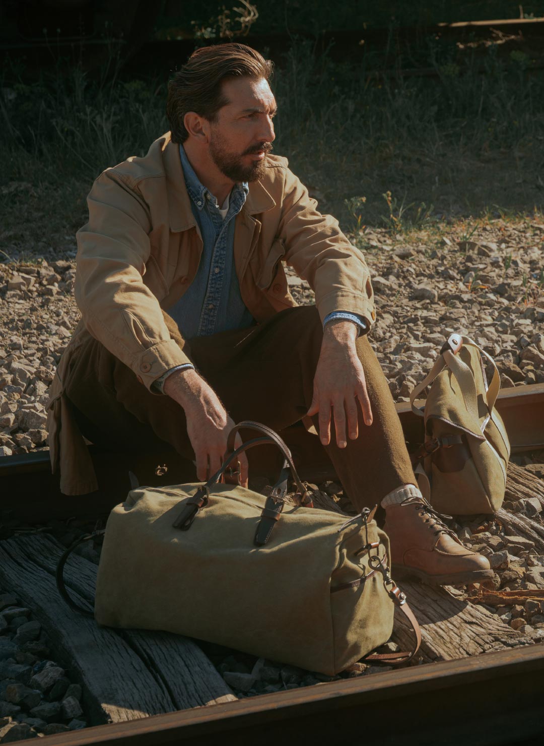Hobo - Kaki stonewashed