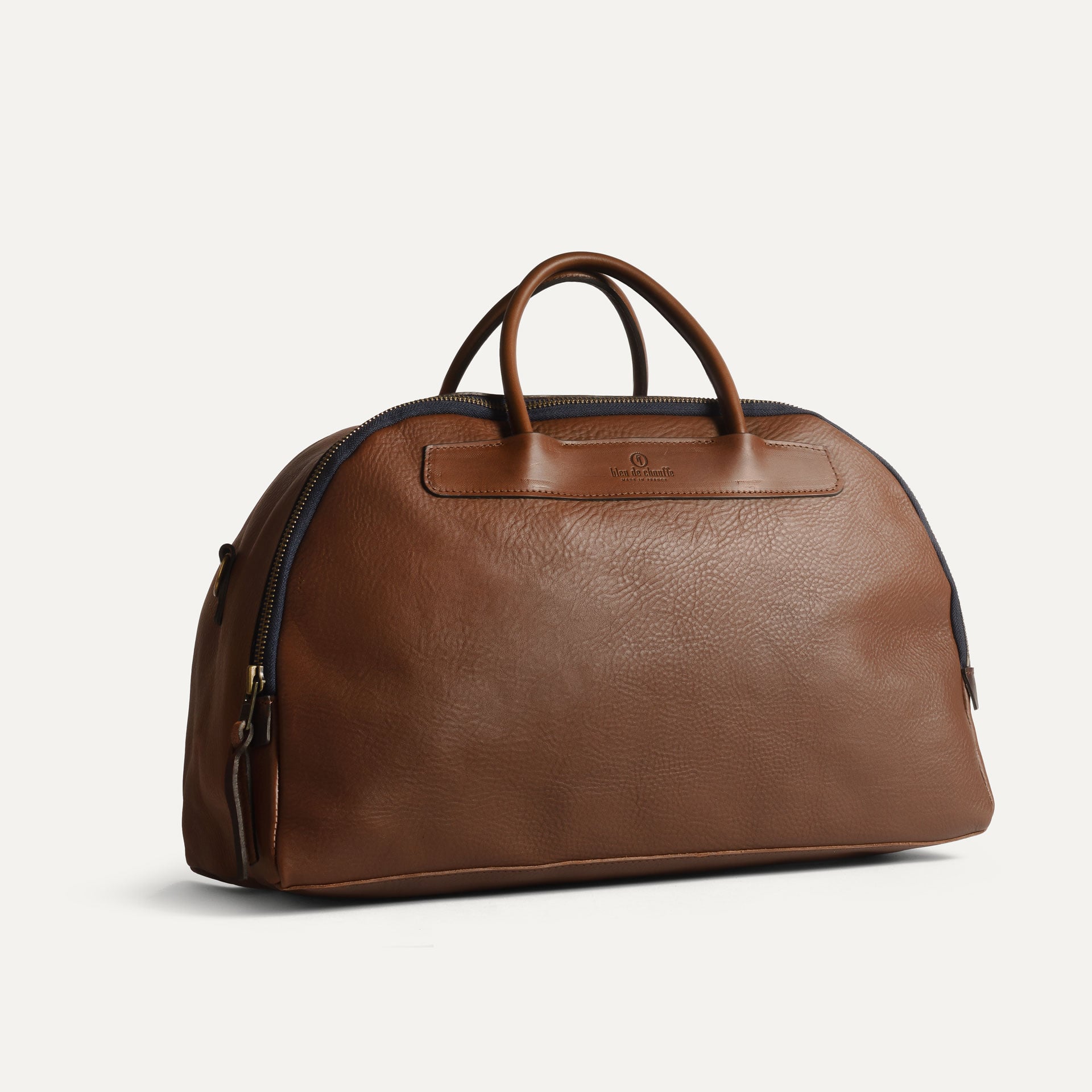 sac bowling en cuir colrois marron
