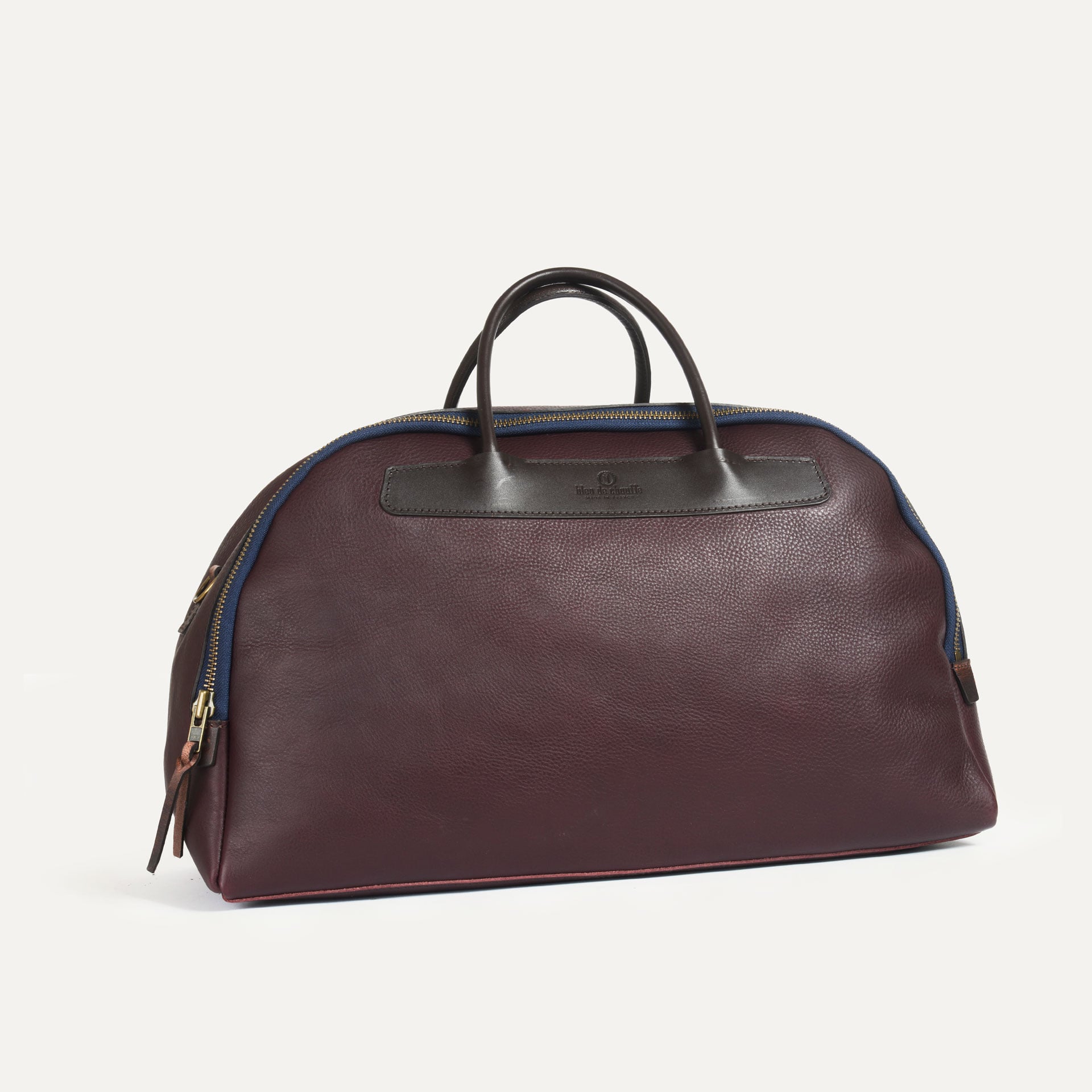 sac bowling en cuir colrois tourbe