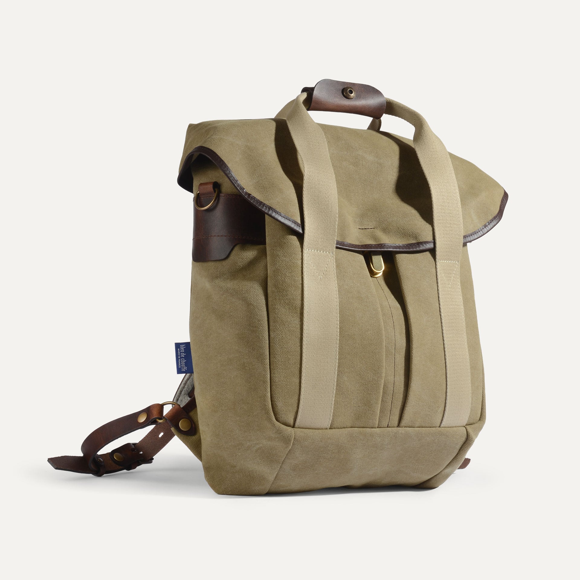 Sac &agrave; dos Chilo&eacute; - Kaki stonewashed