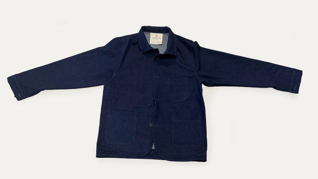 Veste homme en denim japonais