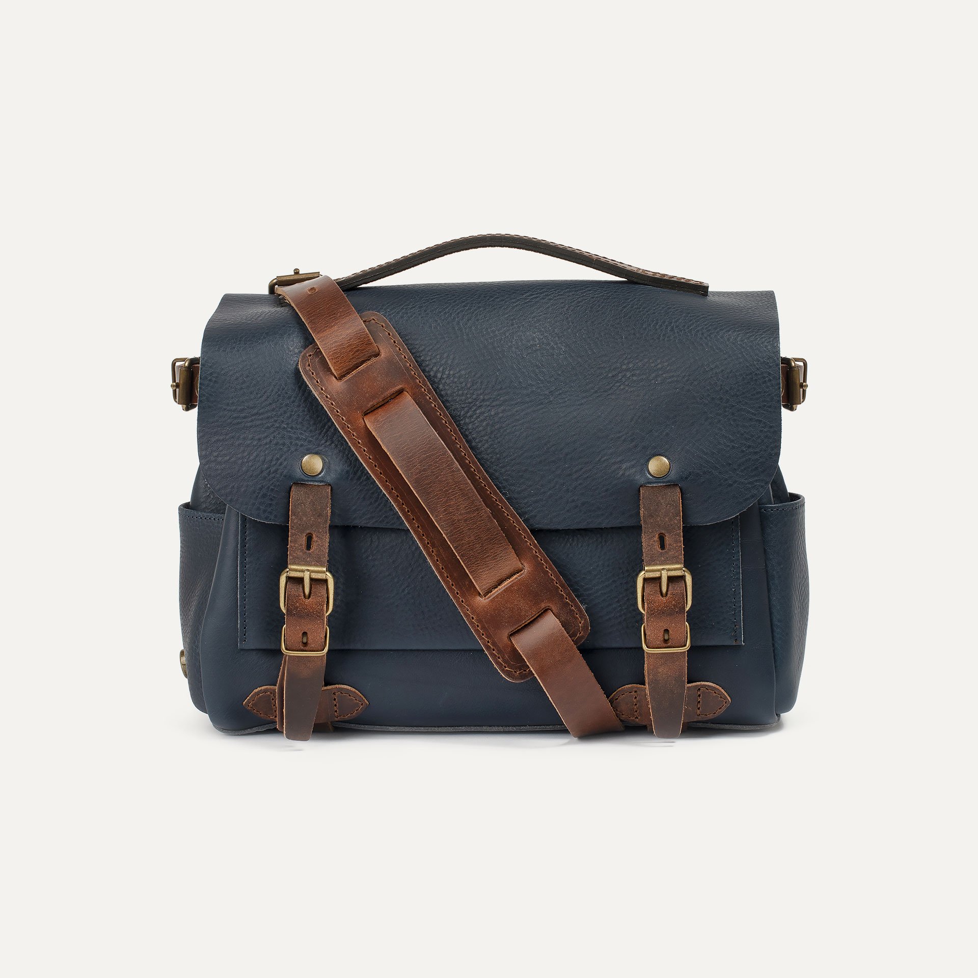 Eclair leather satchel bag
