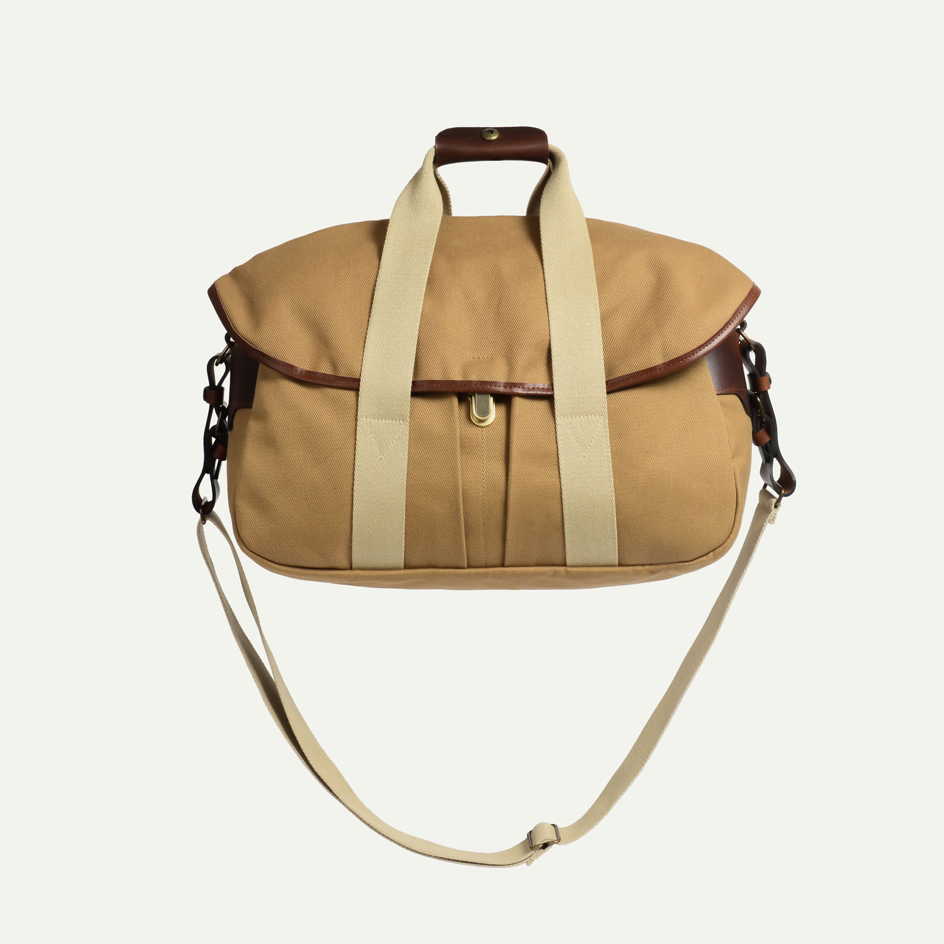 Leather shoulder bag