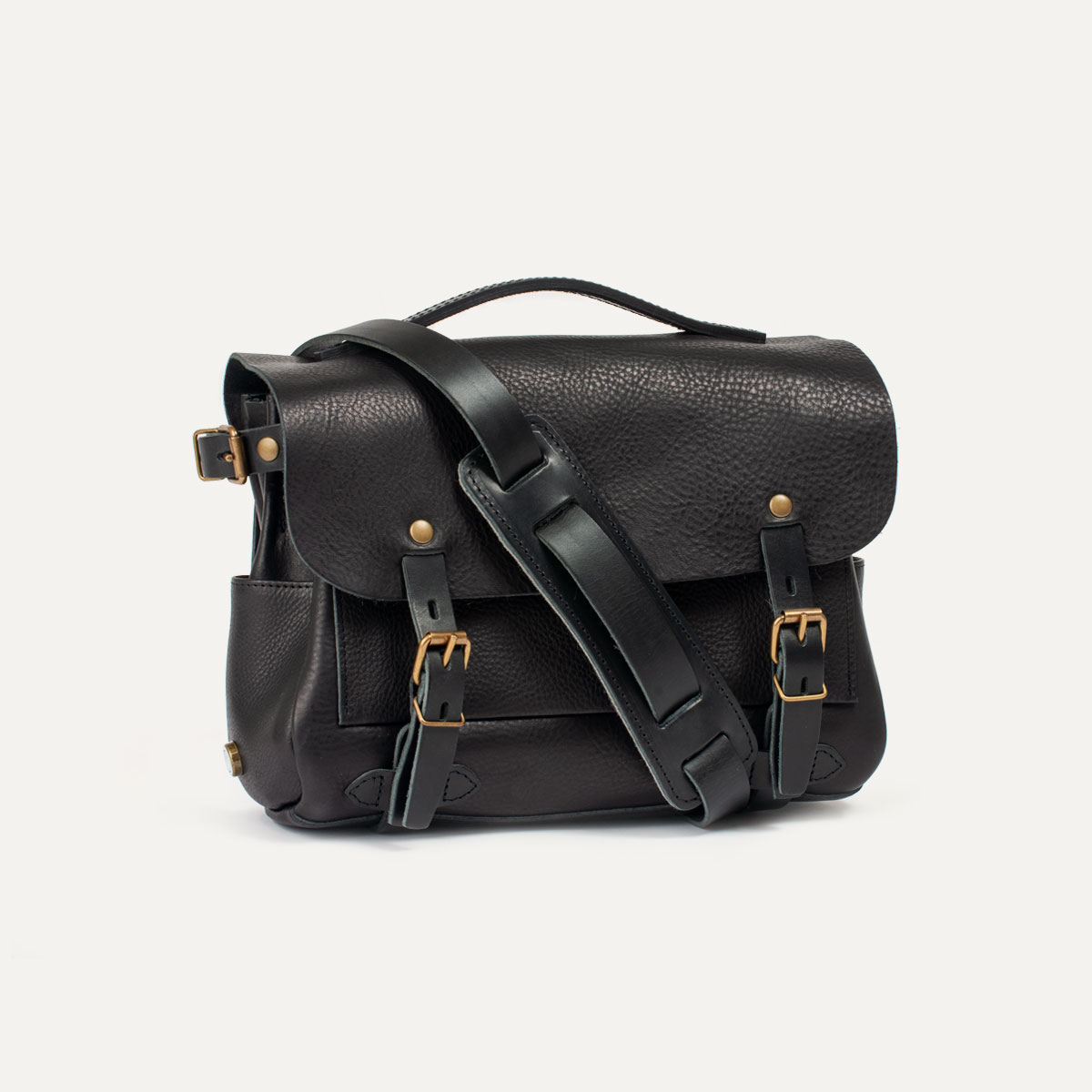 Eclair Postman bag | Leather satchel for Men and Women | Made in France ...