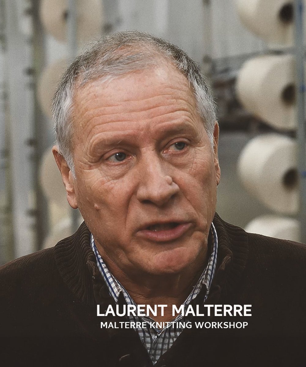 Laurent Malterre von der Strickerei Malterre im Interview.