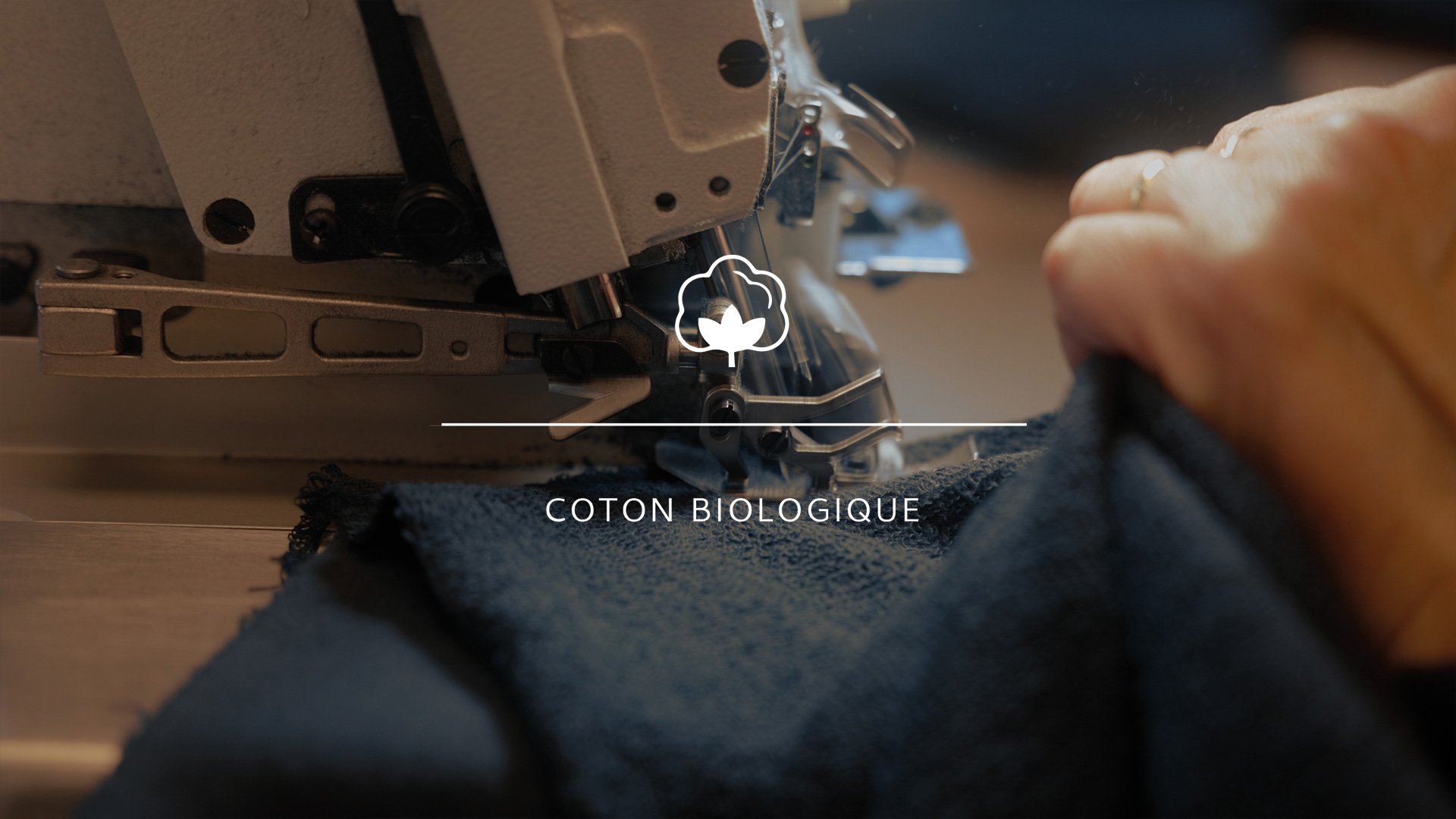 Fabrication d'un sweat en coton bio