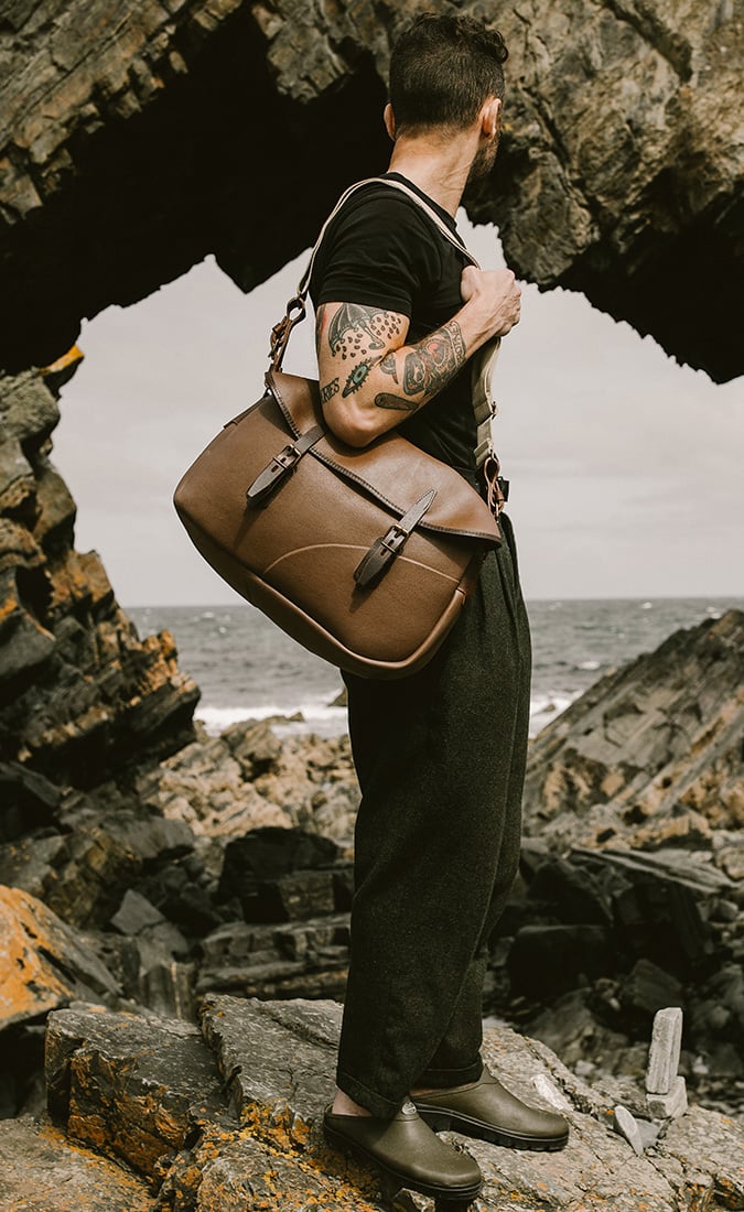 あすつく】 ENOF Big Shoulder Bag | ikebana-ohana.com